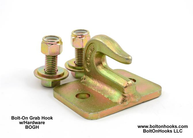 Bolt-On Grab Hook™ with Hardware - BoltOnHooks LLC