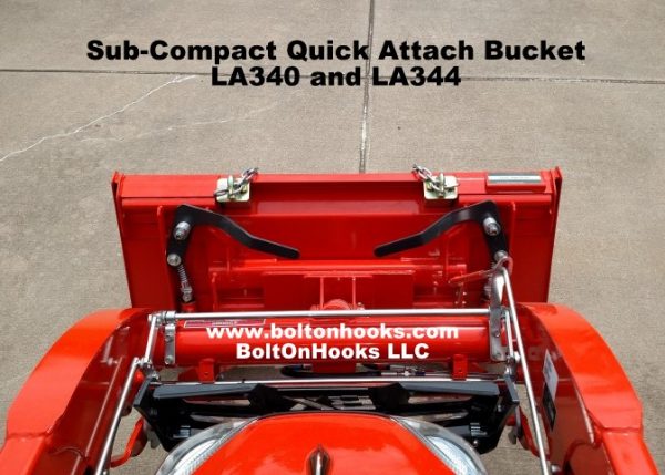 Kubota™ Quick-Attach Buckets - BoltOnHooks LLC